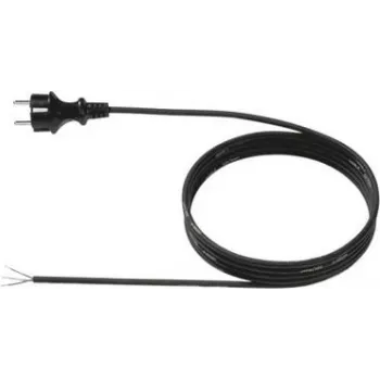 Maitinimo laidas Bachmann 322.175, H07RN-F 3G1,50, 250 V 16 A, 3 m, juodas