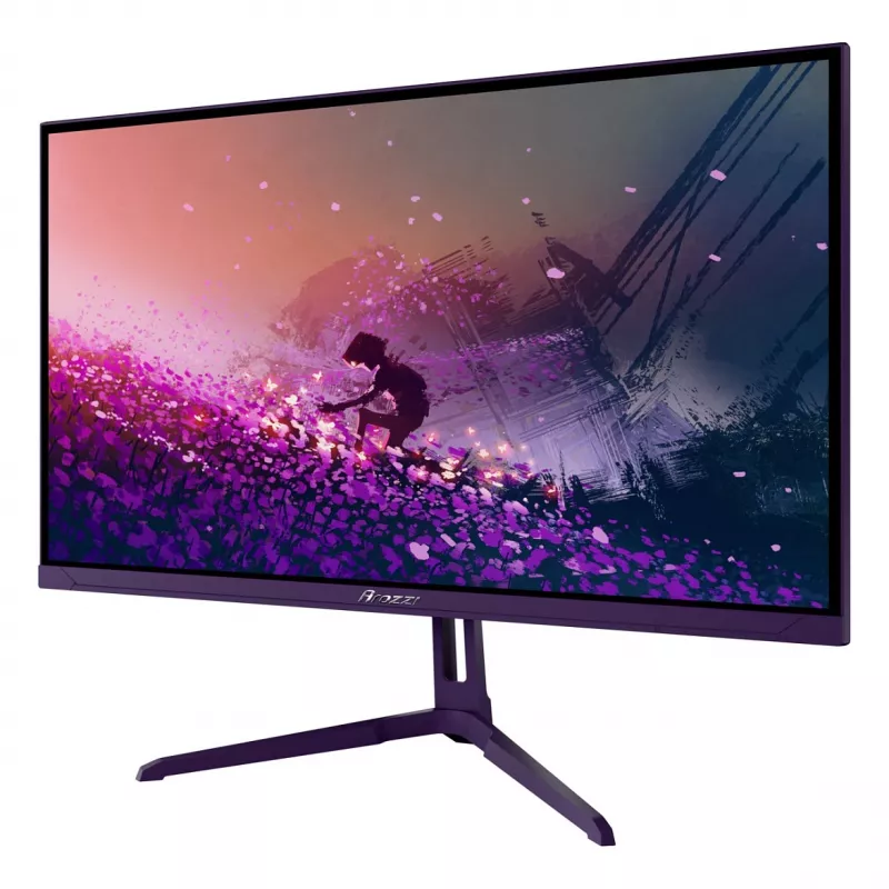 Monitorius Arozzi Nova 24 colių (60,5 cm) Full HD 1920×1080 LED 1 ms 16:9 178° VESA violetinis su garsiakalbiais