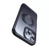 Apsauginis dėklas McDodo PC-4932 iPhone 16 Pro su integruotu stovu, juodas
