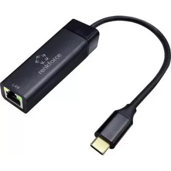 Renkforce USB-C RJ45 adapteris [1x USB 3.2 Gen 1 – 1x RJ45 lizdas] RF-USBCA-200 (RF-6771844)