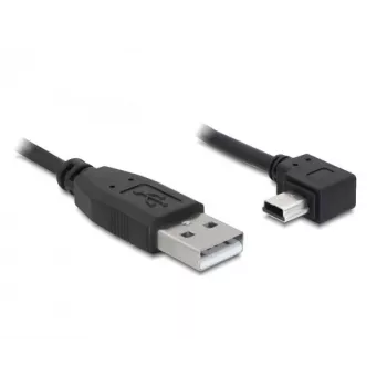 USB kabelis DeLOCK 82683 USB 2.0 3 m USB A / Mini-USB B juodas