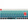 Žaidimų klaviatūra Sharkoon SKILLER SGK50 S3 Design Bundle D1 pilkai-žalia raudona – laidinė, kompaktiškas išdėstymas