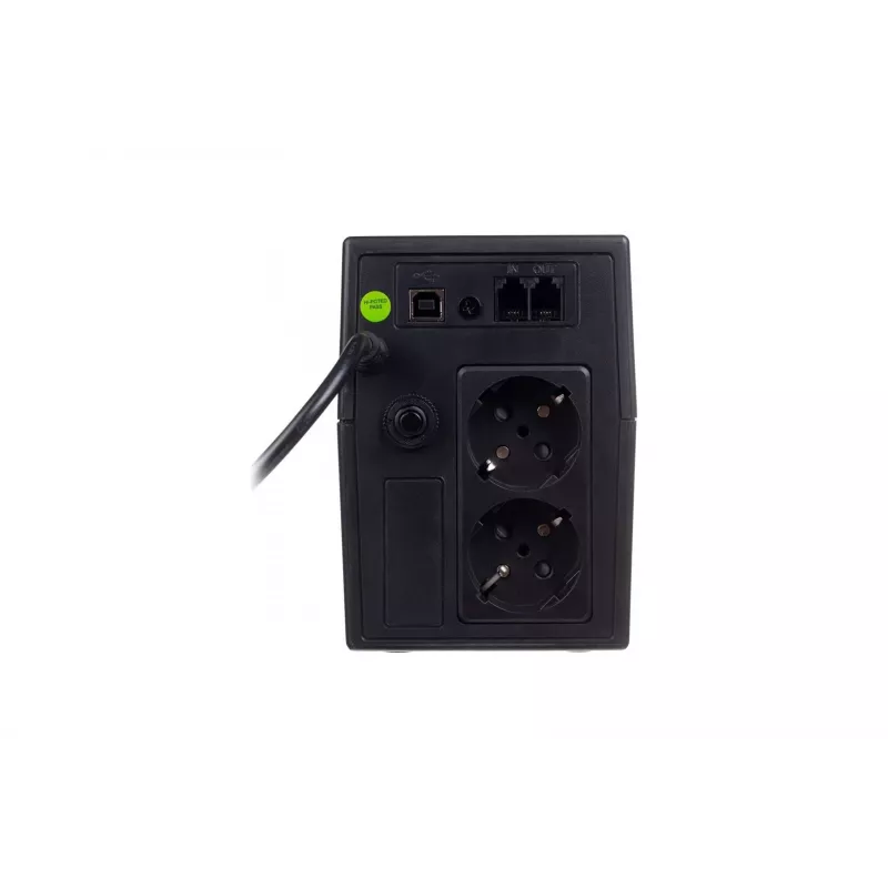 Digitus DN-170064 nepertraukiamo maitinimo šaltinis (UPS) Line-Interactive 0,8 kVA 480 W 2 AC išvestys
