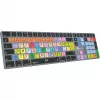 Klaviatūra LogicKeyboard Apple Logic Pro X2 Titan DE Mac — LKB-LOGXP2-TM-DE, vokiškas išdėstymas