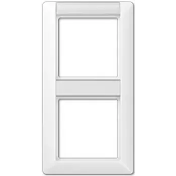 JUNG AS 582 NA WW dangtelis perjungimo pavarai, baltas, duroplast, 80,5×151,5 mm