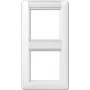 JUNG AS 582 NA WW dangtelis perjungimo pavarai, baltas, duroplast, 80,5×151,5 mm