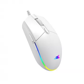 Pelė Baracuda BGM-112 Crab White CRAB-W