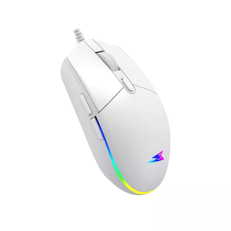 Pelė Baracuda BGM-112 Crab White CRAB-W