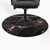 Arozzi Zona Round Floor Pad Black/Gold – apskritas apsauginis kilimėlis grindims