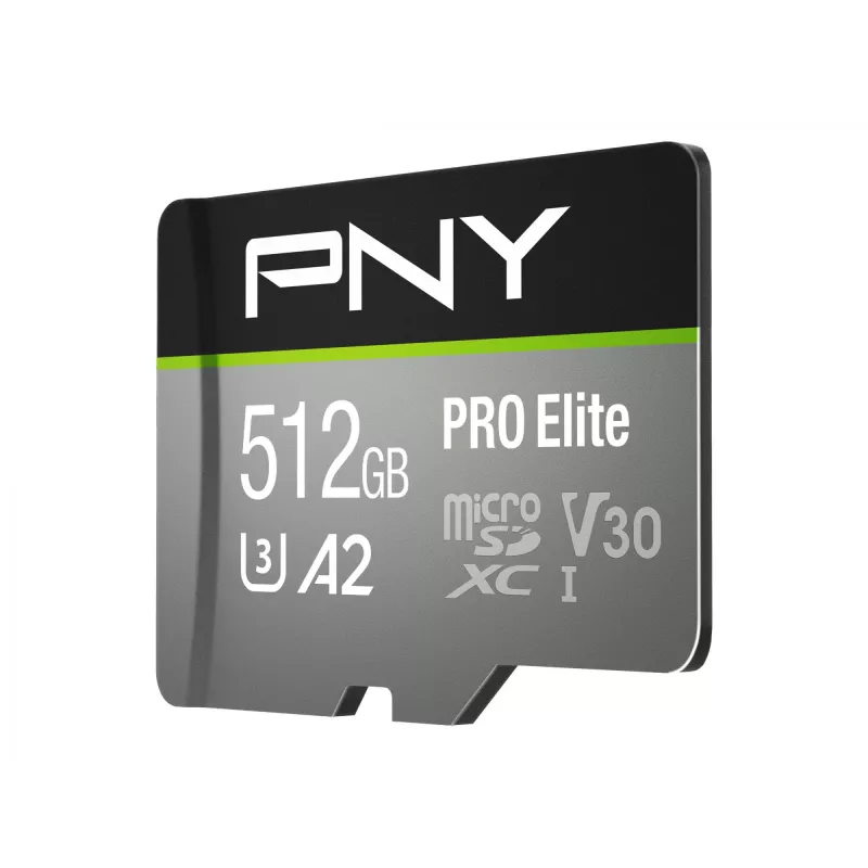 Flash atmintis PNY 512GB microSDXC Class 10 P-SDUX512U3100PRO-GE