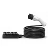 AKYGA AK-SC-E27 V2L adapteris iš Type 2 į 4x Schuko 16A 3m