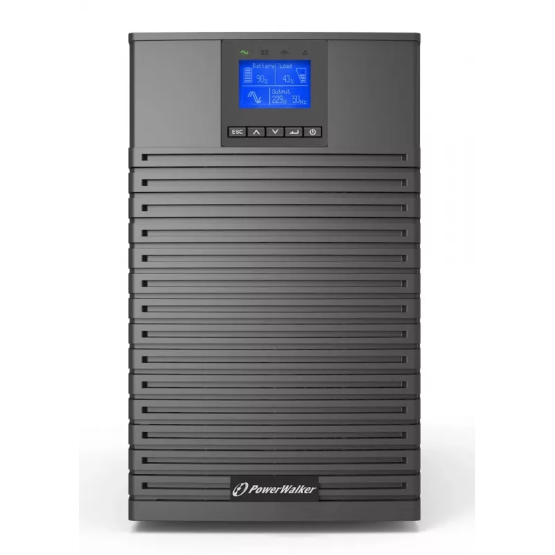 PowerWalker VFI 2000 ICT IoT nepertraukiamo maitinimo šaltinis (UPS) 2 kVA / 2000 W, 8 išėjimai, Online dvigubos konversijos