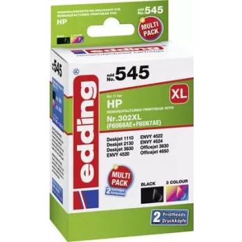 Rašalo kasetės kelių komplektų rinkinys Edding EDD-545 2 vnt.