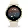 Garmin vívoactive 6 3.05 cm (1.2 inch) AMOLED 42 mm Skaitmeninis 390 x 390 pikselių Liečiamas ekranas Baltas Wi-Fi GPS (palydovas)