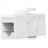 UBIQUITI CAT6 KEYSTONE COUPLER, 12 VNT. PRAĖJIMO CAT6 KEISTONO JUNGTIS, SKIRTA NUTRŪKSTAMIEMS ETHERNETO KABELIAMS BE TRŪKUMŲ SUJUNGTI