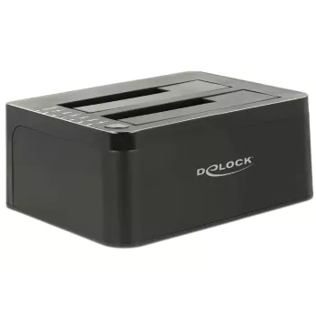 Delock USB 3.0 Dual Dockingstation für 2x SATA HDD / SSD mit Klon Funktion