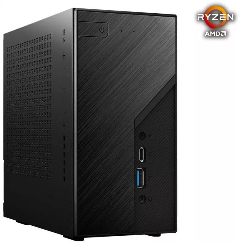 Mini kompiuteris ASRock DeskMini X300 AMD X300 Socket AM4 64GB HDD SSD