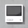Siedle BVPC 850-0 W 17,8 cm (7 colių) jutiklinis vidaus monitorius baltas 20-30 V AC/DC