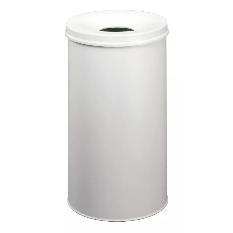Šiukšliadėžė Durable 330710 60L apvali plieninė pilka