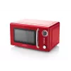 Mikrobangų krosnelė ETA Storio Red Solo – 20 L, 700 W, 5 galingumo lygių, 245 mm padėklas