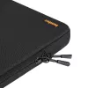 Dėklas nešiojamam kompiuteriui Tomtoc A13C2D1, skirtas MacBook – juodas, lengvas, patvarus apsauginis dėklas