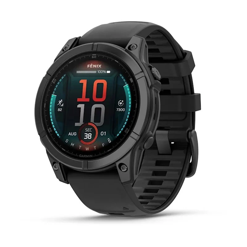 Garmin Fenix E 3.3 cm (1.3 inch) AMOLED 47 mm skaitmeninis 416 x 416 pikselių jutiklinis ekranas juodas Wi-Fi GPS (palydovas)