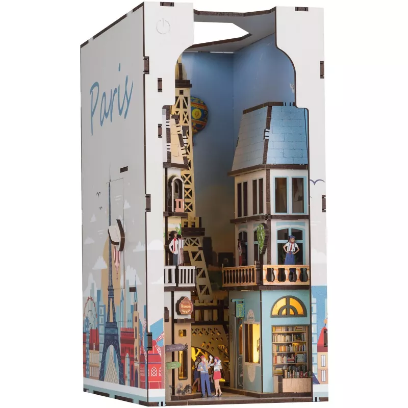 Modelinis rinkinys REVELL Tiny Adventures „Paryžius“ – miniatiūrinis popierinis laivo modelis