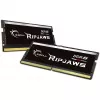 SO-DIMM 32 GB DDR5-5600 (2x 16 GB) Dual-Kit, Arbeitsspeicher schwarz, F5-5600S4040A16GX2-RS, Ripjaws, INTEL XMP