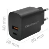 Maitinimo adapteris QOLTEC 52377 GaN 30W išėjimas 5–20V nešiojamiesiems įrenginiams