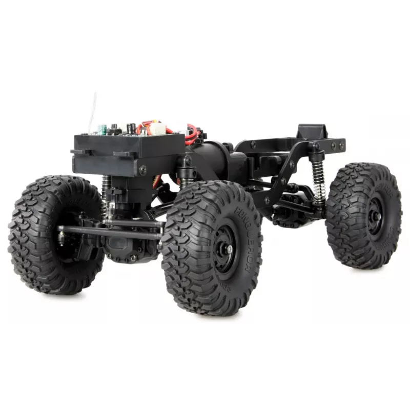 Radijo valdomas krovininis visureigis Amewi Mini‑D90 4WD 1:16 RTR, 4 ratų pavara, mastelis 1:16
