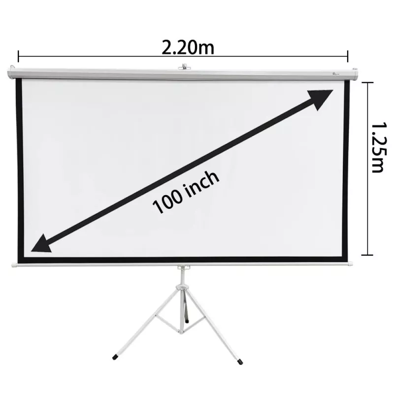 Extralink EX.30521 projektorinis ekranas 2.54 m (100 inch) 16:9