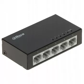 DAHUA SF1005-EUR tinklo jungiklis 5 prievadų 10/100 Mbps nevaldomas