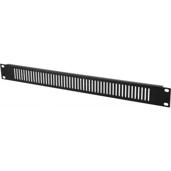 Priekinis skydelis Omnitronic ZL-19 sw 1HE — 1U, juodas, 19 colių stovo