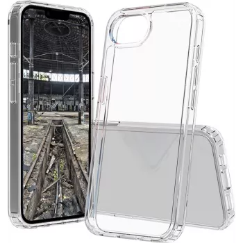 Mobiliojo telefono dėklas jt berlin Pankow Clear, skirtas Apple iPhone 16E, tinka iki 15,4 cm (6,06 colio), permatomas