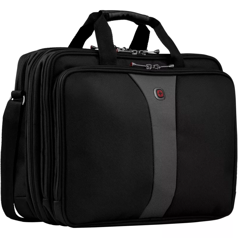 Wenger/SwissGear Legacy 17 nešiojamojo kompiuterio dėklas 43,2 cm (17 inch) portfelis juoda, pilka