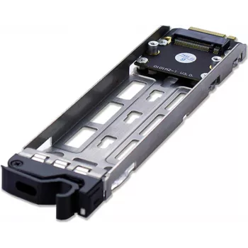 FANTEC TR-1 2517 M.2 karštojo prijungimo stalčius M.2 NVMe/SATA SSD, vienas lizdas, be įrankių