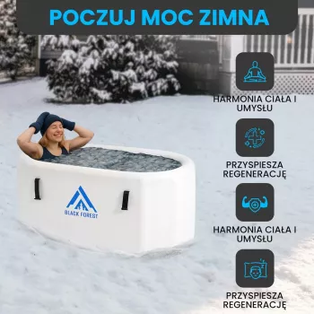 Extralink ledo vonia, šalto maudymosi kubilas, 150x80x65 cm
