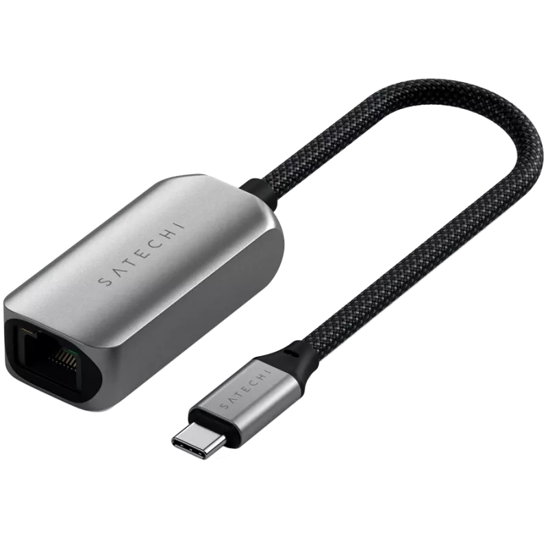 Satechi USB-C adapter su Gigabit LAN (1/2.5 Gbit/s) ST-AE25M