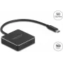 Kortelių skaitytuvas DELOCK 91019 USB 3.1 (Gen 2) Type-C – SD / SDHC / SDXC, 10 Gbit/s, juodas