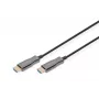 HDMI AOC hibridinis šviesolaidinis kabelis Digitus AK-330125-100-S