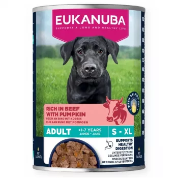 EUKANUBA šunų ėdalas konservuotas LC suaugusiems jautiena ir moliūgas 400 g