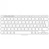 Logitech Keys-To-Go 2 klaviatūra universali Bluetooth QWERTZ vokiška balta