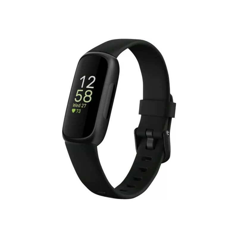 Apyrankės tipo aktyvumo seklys Fitbit Inspire 3 juodas
