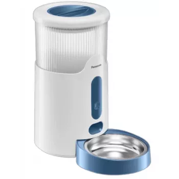 Panasonic CP-JNF01CW automatinis šėrimo ir girdymo įrenginys šunims ir katėms, plastikas, nerūdijantis plienas, baltas