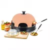 Picų kepimo aparatas Emerio PO-115984 6 picų 1200 W juodai oranžinis