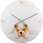 NeXtime klok 8136 Puppy, Ø43 cm, sieninis, baltas/ smėlio