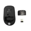SBOX WM-837B juoda belaidė optinė pelė su USB Type-A imtuvu