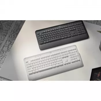 Logitech Signature K650 - belaidė klaviatūra - Bluetooth 5.1 - QWERTY ispanų - grafito (920-010917)