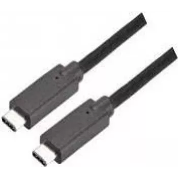 Bachmann 918.190 USB kabelis 0,5 m USB 3.2 Gen 2 (3.1 Gen 2) USB-C juodas (918190)
