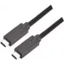 Bachmann 918.190 USB kabelis 0,5 m USB 3.2 Gen 2 (3.1 Gen 2) USB-C juodas (918190)
